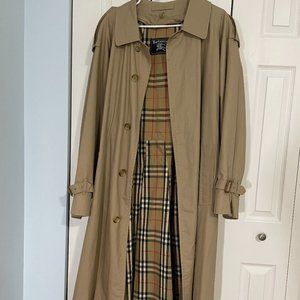 Vintage Burberry trench with removable wool liner